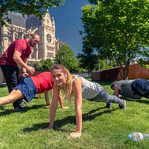 cours de cardio en entreprise